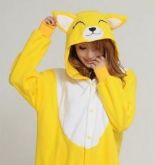 Pijama Kigurumi Raposa Amarela