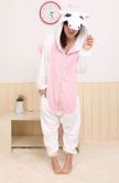 Pijama Kigurumi Unicórnio Rosa