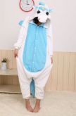 Pijama Kigurumi Unicórnio Azul